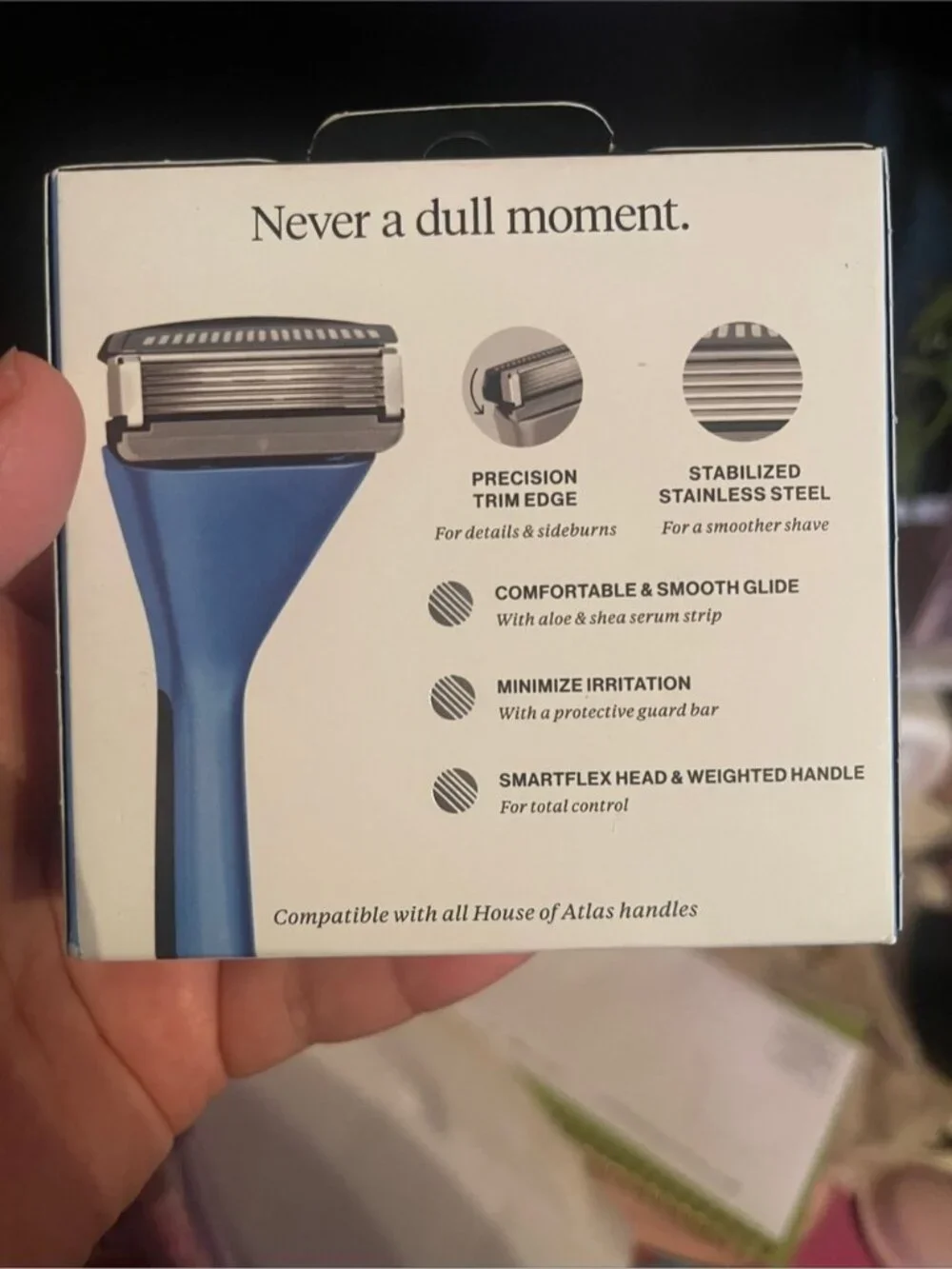 House of Atlas 5-Blade Razor Refills - 8 pack